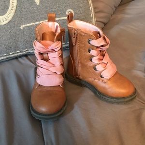 Cat and Jack toddler combat boots
